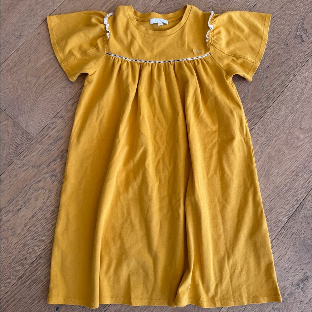 CHLOE short sleeve ruffle Dress 10
